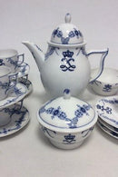Royal Copenhagen Blue Fluted Queen Louise Sociaty Coffee Set