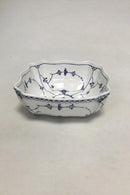 ロイヤルコペンハーゲン ブルーフルーテッドハーフレーススクエアボウル No 581