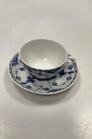 Royal Copenhagen Musselmalet Halvblonde Kop og Underkop No. 713