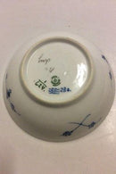 ロイヤルコペンハーゲン ブルーフルーテッドハーフレースモーニングボウル No 624