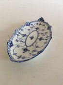 Royal Copenhagen Blue Fluted Half Laced Oval Asiet no. 613