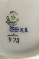 Royal Copenhagen Blue Fluted Half Lace Plate No 573