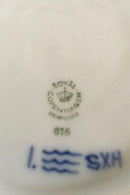 Royal Copenhagen Blue Fluted Half Lace Plate No 615