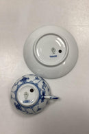 Royal Copenhagen Musselmalet Halvblonde Tekop og Underkop No. 525/081