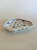 ロイヤルコペンハーゲン ブルーフルーテッドトライアングルドディッシュ No 515