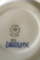 Royal Copenhagen Blau Geriffelte Halbspitze Untertasse Nr. 073