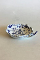 Royal Copenhagen Blue Fluted Full Lace Cake Dish No 1/1076