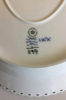 Royal Copenhagen Blue Fluted Full Lace Oval Tray No 1/1149