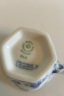 ロイヤルコペンハーゲン ブルーフルーテッド ヘキサゴナル コーヒーカップ No 069