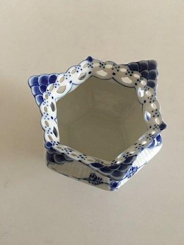 ロイヤルコペンハーゲン ブルーフルーテッド フルレースシュガーボウル