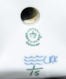 Royal Copenhagen Blue Fluted Candlestick with Lionheads No 15