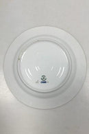 Royal Copenhagen Blue Fluted Red Ruby/Pink with Gold Edge Half Lace Dinner Plate No 2/571