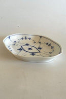 Royal Copenhagen Blue Fluted Plain Antique Oval Assiette