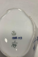 Royal Copenhagen Blau Kannelierte Asiet Nr. 147