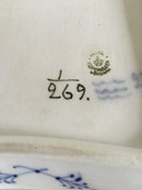 Royal Copenhagen Blue Fluted Plain Tray No 269