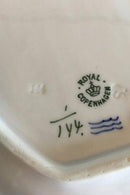 Royal Copenhagen Musselmalet Riflet Bladformet Asiet No. 144