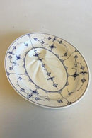 Royal Copenhagen Blue Fluted Plain Large Platter with Well No 113