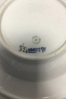 Royal Copenhagen Musselmalet Riflet "Hotelporcelæn" Dyb Tallerken No 326