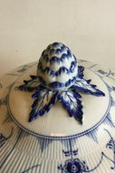 Royal Copenhagen Giant Punch Bowl in Blue Fluted Plain from 2000 for the Jubilee 1775-2000