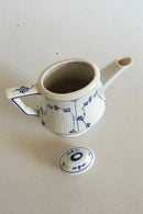 Royal Copenhagen Blaue geriffelte Kaffeekanne Nr. 2029