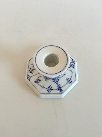 Royal Copenhagen Musselmalet Riflet Lysestage No. 3334