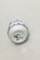 Royal Copenhagen Blue Fluted Plain Mustard Pot, missing Lid. No. 358