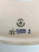 Royal Copenhagen Musselmalet Riflet Stort Serveringsfad No. 100