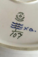 Royal Copenhagen Blue Fluted Plain Large Round Serving Platter No 107