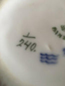 Royal Copenhagen Blue Fluted Plain Sugar Jar with Lid No 240