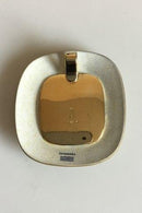 Royal Copenhagen Nils Thorsson Porcelæn og Sterling Sølv vedhæng