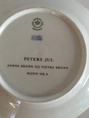 Royal Copenhagen Peters Jule Tallerken Motiv No 8