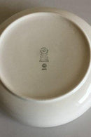 Royal Copenhagen Rødtop/Rødkant Rund lav skål No 3092