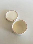 Royal Copenhagen Redtop/Redline Sugar Bowl No 3063