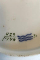Royal Copenhagen Saksisk Blomst Frugtstel Tallerken  med Gennembrudt Kant No 429/1746