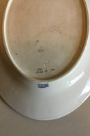 Royal Copenhagen Saksisk Blomst, Glat Ovalt fad No 493/9038