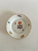 Royal Copenhagen Fuld Saksisk Blomst Kagetallerken No 1626