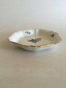 皇家哥本哈根撒克逊花灯六边形碗 No 1527