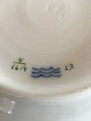 Royal Copenhagen Fuld Saksisk Blomst Stor Dybtallerken No 1614