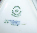 Royal Copenhagen Saksisk Blomst Trekantet Skål No 1881
