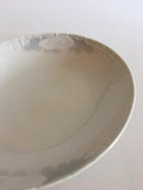 Royal Copenhagen Skærsommernatdrøm Oval Kageskål på Fod No 10033. Sart Rosa Tone.