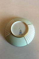 Royal Copenhagen Skål No 3420 Stel med grøn dekoration med guld på form 507(Herregaard) Skål No 3420
