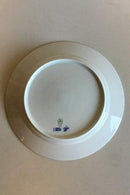 ロイヤルコペンハーゲン ブラックブルー フルーテッドハーフレースディナープレート No 627