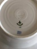 Royal Copenhagen Stel No 118 Dyb Suppetallerken Påfugl med Guldkant