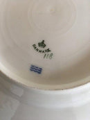 Royal Copenhagen No 118 Side Dish w. Golden Peacock Feather Ornament