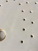 Royal Copenhagen No 93 White with Flowers and Gold Meat and Fish Grate