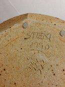 Royal Copenhagen Sten Lykke Madsen Unique Stoneware Vase/Sculpture  with fish from 1990