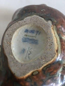 Royal Copenhagen Stoneware Bear on back Figurine No 20271