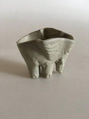 Royal Copenhagen Stentøjs skål formet som Elefant af Jeanne Grut