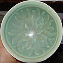 Royal Copenhagen Steingut Unique Celedon Vase von Gerd Bøgelund