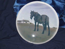 ロイヤルコペンハーゲン ゴットフレッド・ローデ作「馬のいるユニークなラージウェイトプレート」1912年製。